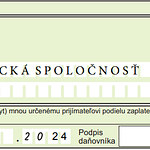 2% – 3%  pre Slovenskú Speleologickú Spoločnosť