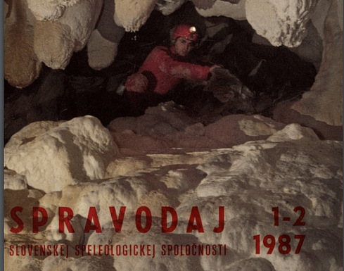 , Pribudli Spravodaje z 80-tych rokov v PDF, Slovenská speleologická spoločnosť