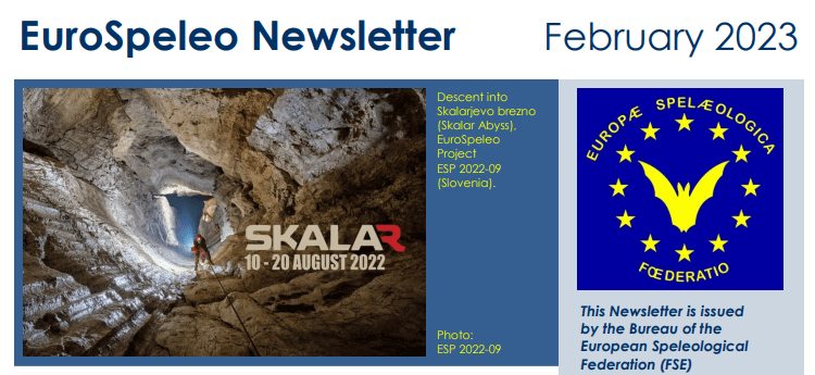 , EuroSpeleo Newsletter February 2023, Slovenská speleologická spoločnosť
