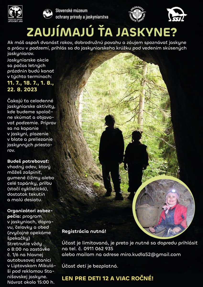 , Jaskyniarsky krúžok 2023, Slovenská speleologická spoločnosť
