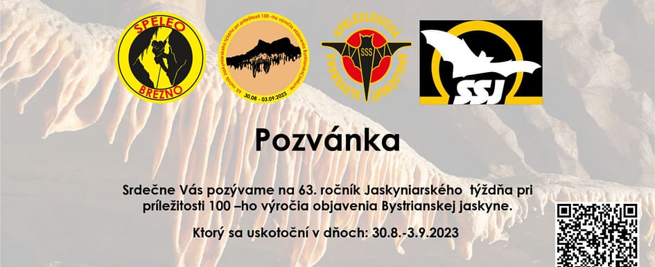 , Oznam k JT 2023, Slovenská speleologická spoločnosť