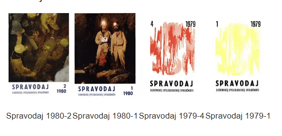 , Spravodaje 1979/1980 v PDF, Slovenská speleologická spoločnosť