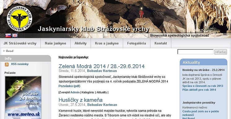 , Pozvánka na Jaskyniarsky Silvester 13. januára v Strážovských vrchoch, Slovenská speleologická spoločnosť