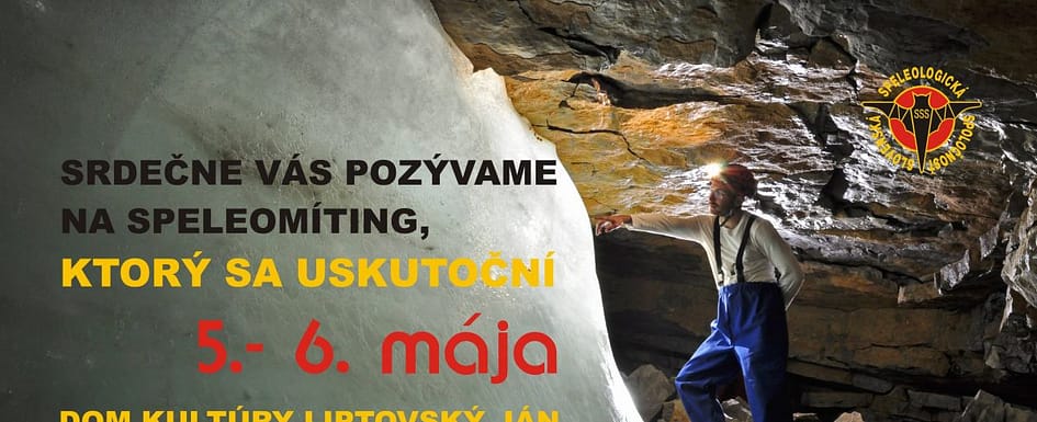 , Speleomíting 2018 &#8211; 1. Cirkulár, Slovenská speleologická spoločnosť
